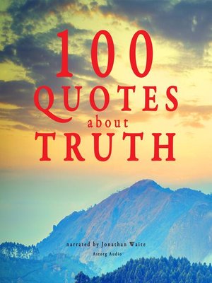 cover image of 100 Quotes About Truth